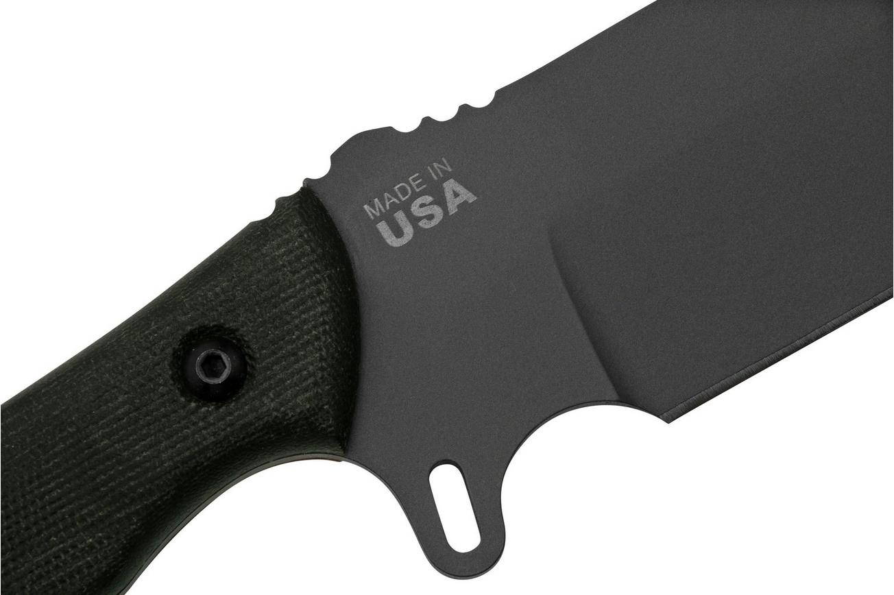 TOPS Knives Silent Hero 3, HERO-03-SH survivalmes, Anton Du Plessis design