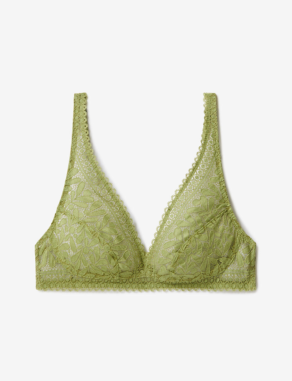 Soutien-gorge sans armatures - vert mousse