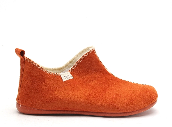 La maison de l espadrille chaussons femme 6030 6 fem orange