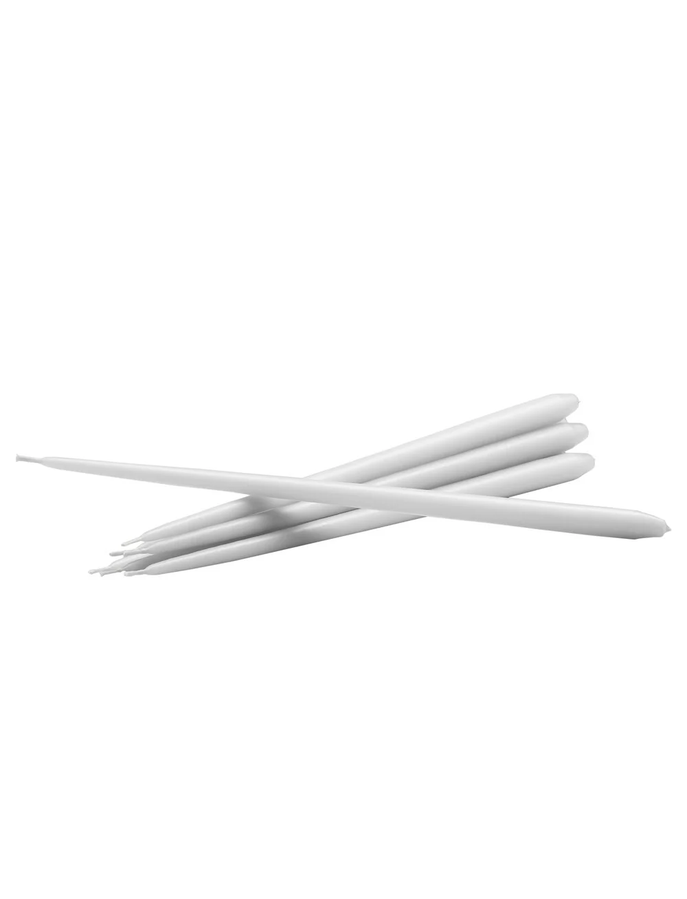 STOFF Nagel  Kertelys hvid, 29 cm - 6 stk.