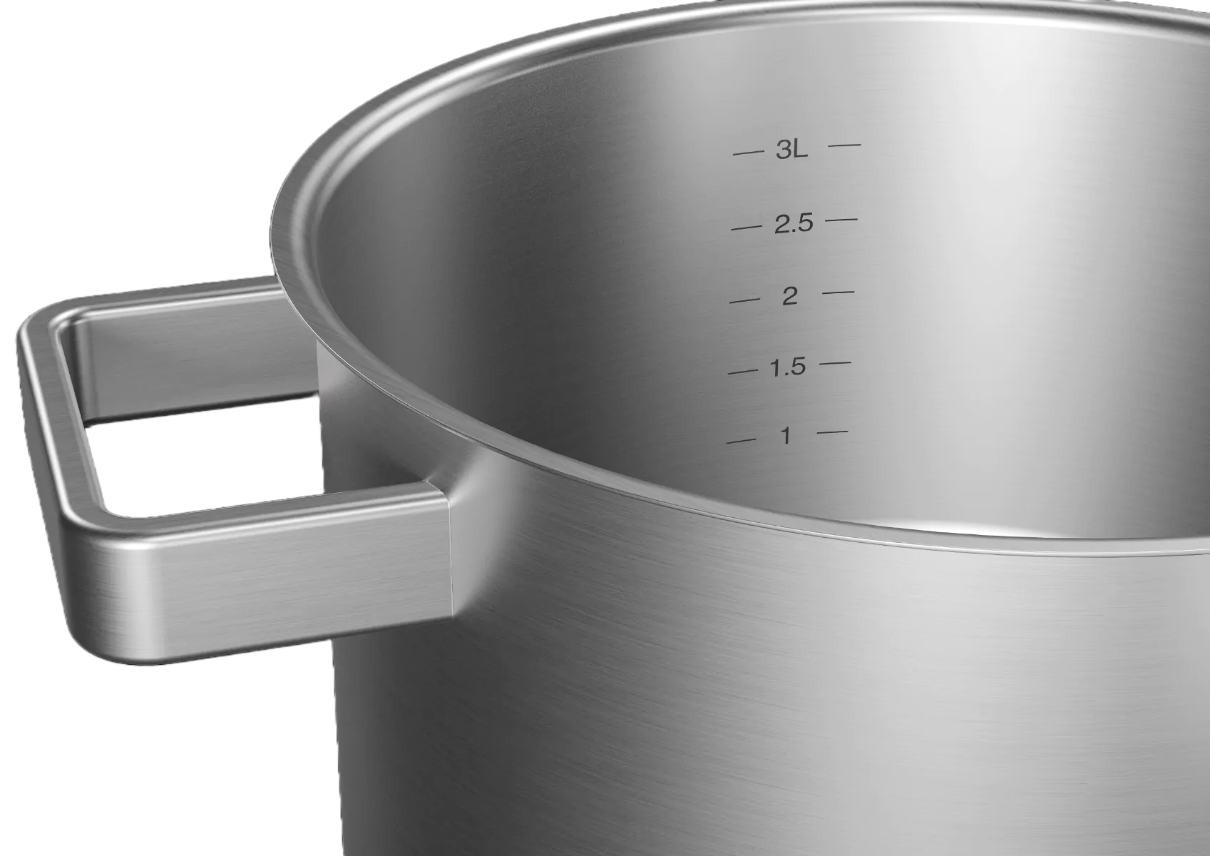 KOQI Downdraft Pannenset Polaris 4-delig