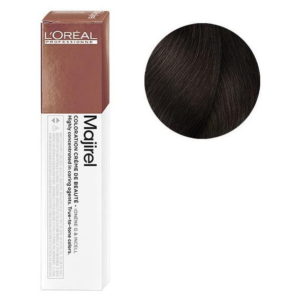 Coloration Majirel n°4.35 châtain doré acajou 50ML