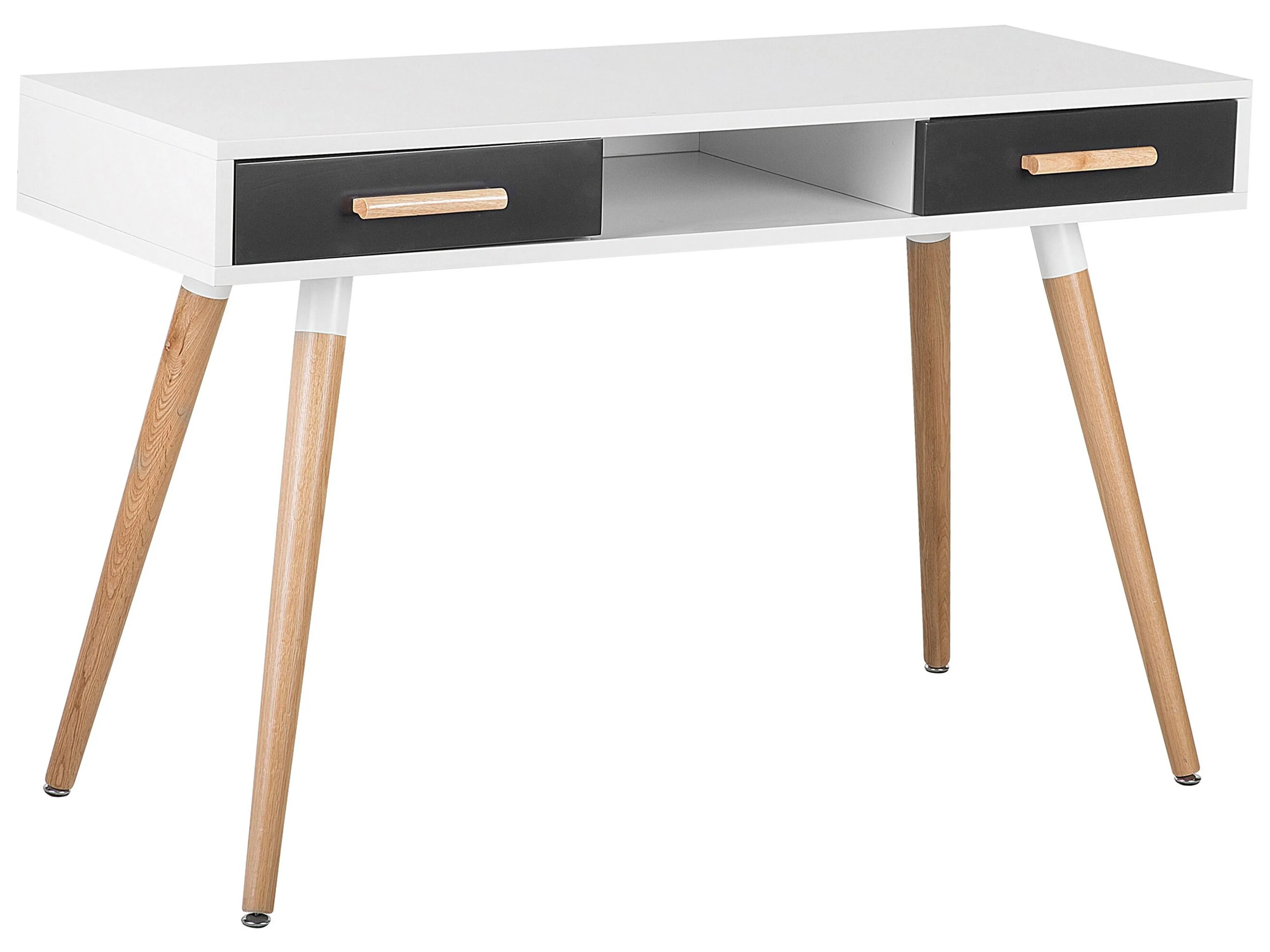 Bureau FRISCO Grijs 120 cm 45 cm met lades