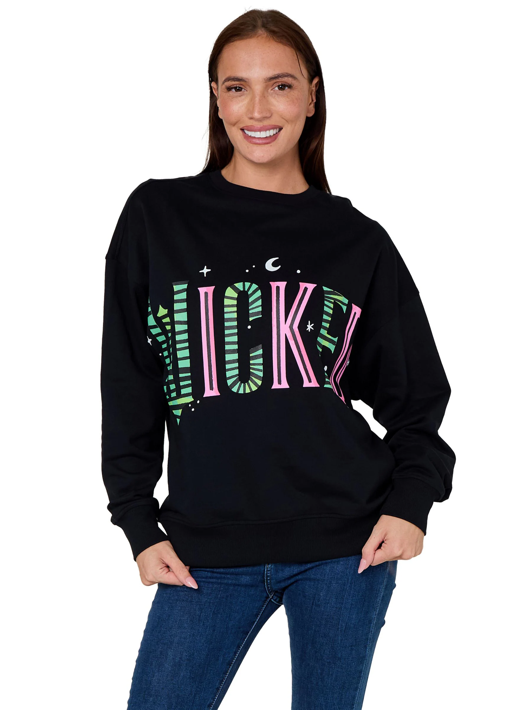 Character Wicked Not Your Basic Witch Sweatshirt