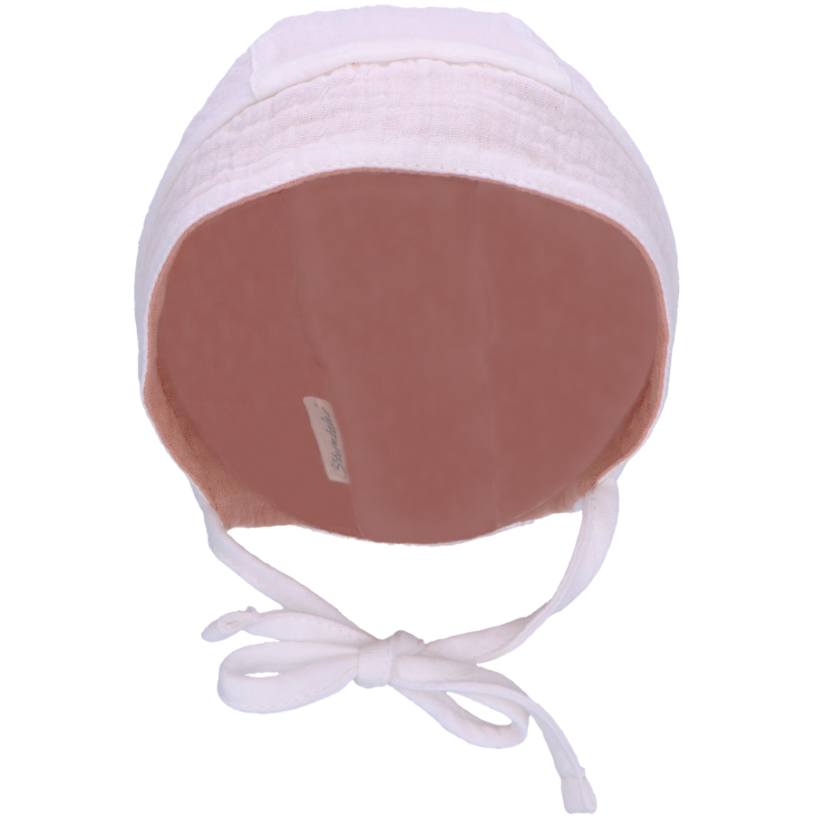 Sterntaler Wende Baby Mütze Uni braun