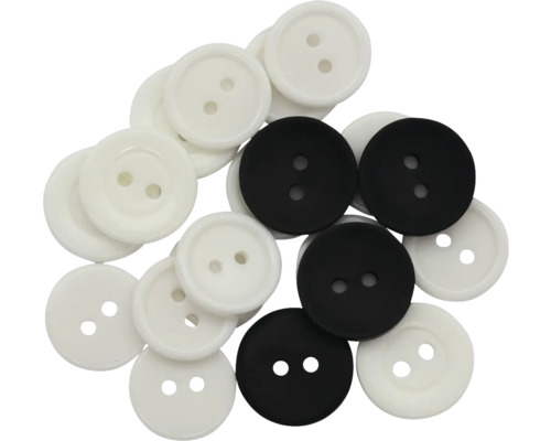 Knopenassortiment, 20 stuks, geassorteerd