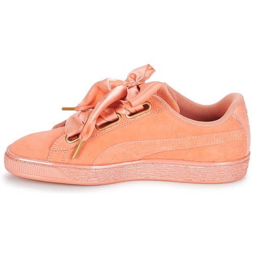 Puma - WN SUEDE HEART SATIN.DUSTY - Orange