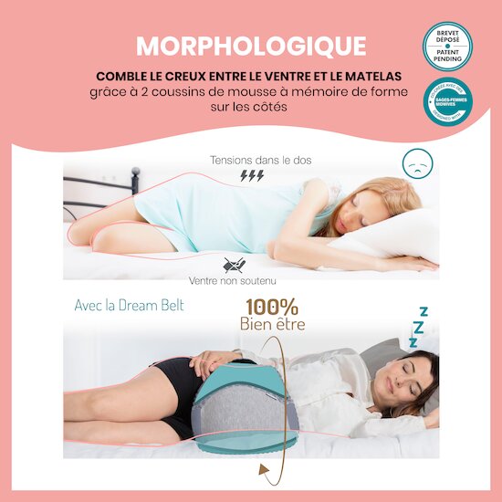 Ceinture de sommeil Dream Belt   Gris        L/XL   de               Babymoov