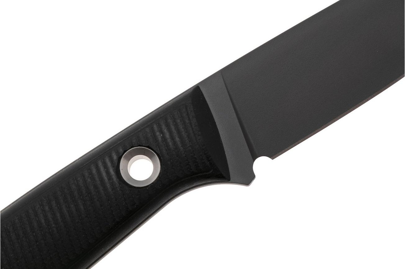 TRC Knives Classic Freedom FFG, DLC M390, Black G10, outdoor mes