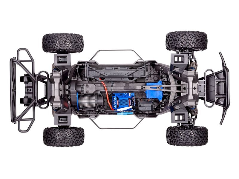 Traxxas Short Course Truck Maxx Slash 4x4 6S Blau, ARTR, 1: Robuster 6S Brushless 4WD SCT
