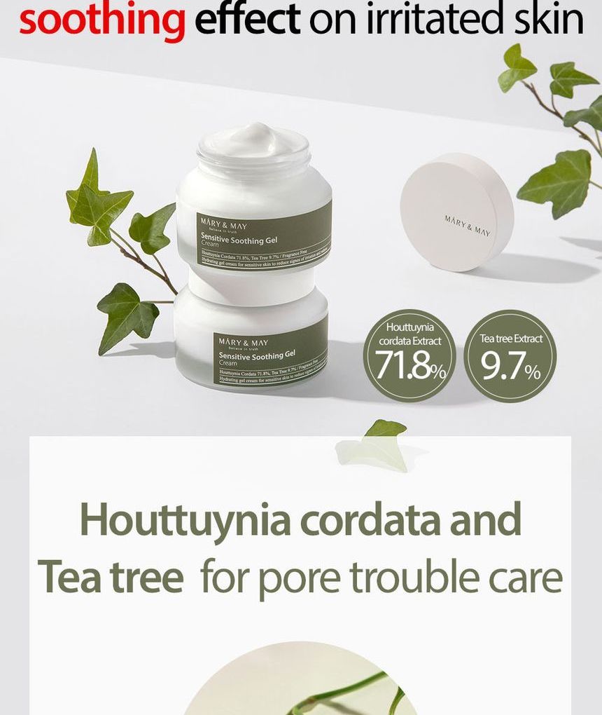 Mary&May - Gevoelige Verzachtende Gelcrème Mini