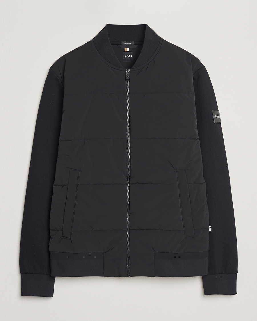 BOSS BLACK Skiles Hybrid Jacket Black