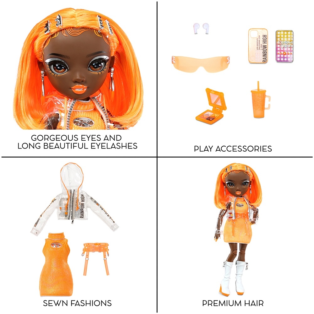 Rainbow High Fashion Doll Serie 5 - Michelle St. Charles (Orange)