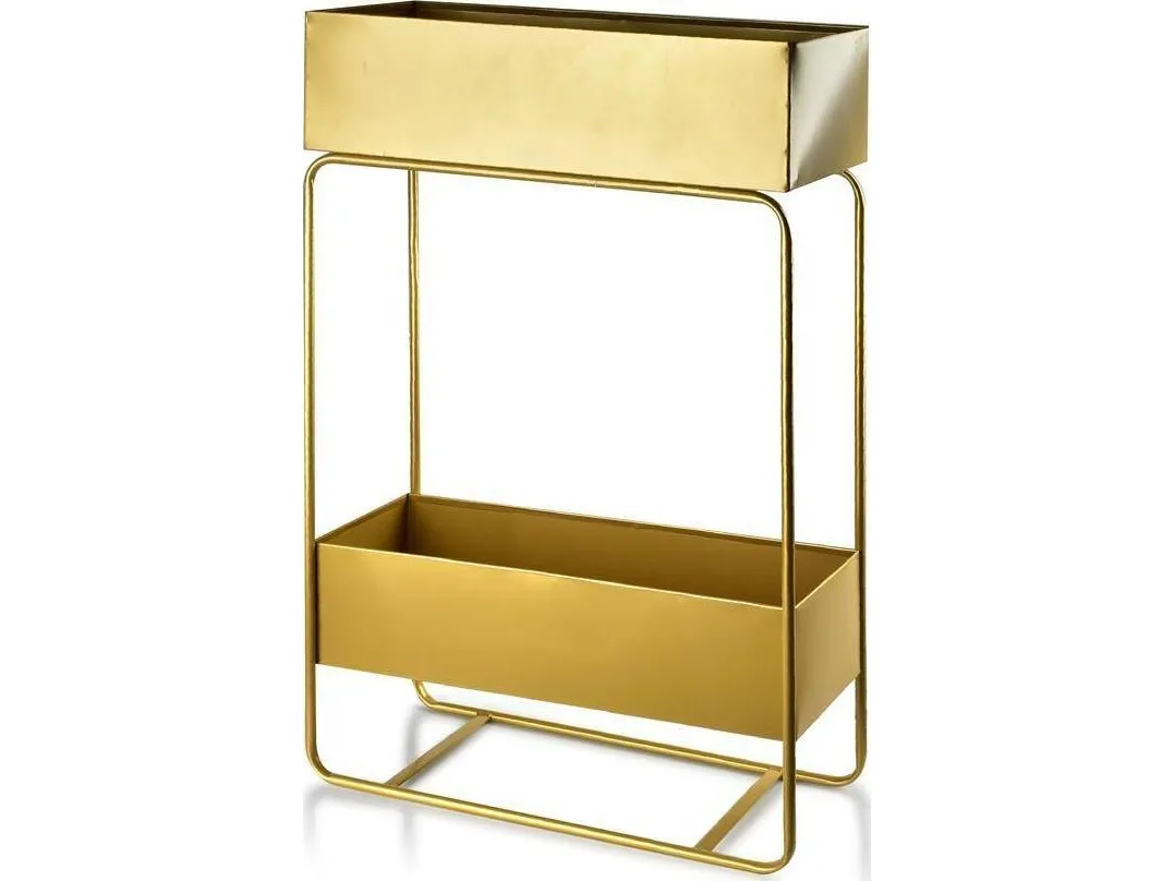 Mondeks SWEN GOLD To-etagers bar/blomsterbed 60x25.5xH:90 cm