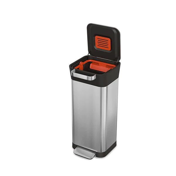 Compacteur à déchets inox Titan 20 L Joseph Joseph