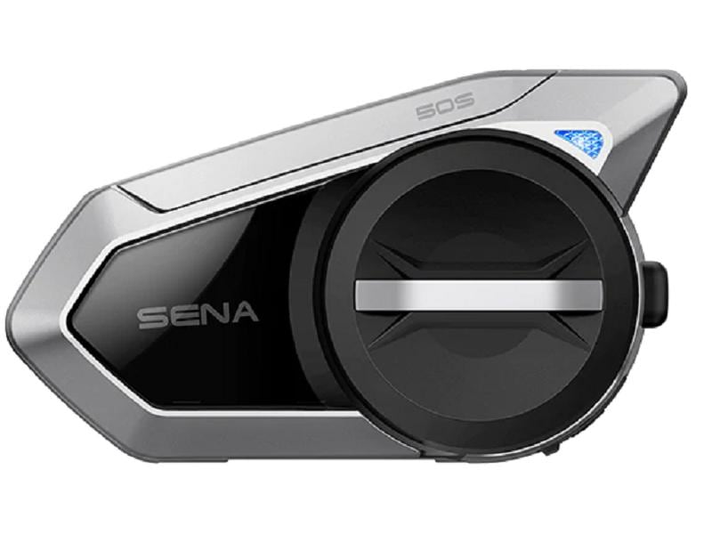 SENA Intercom 50S-10D HK-Edition Dual Pack Bluetooth-Kommunikationssystem Doppelpack für Motorradfahrer