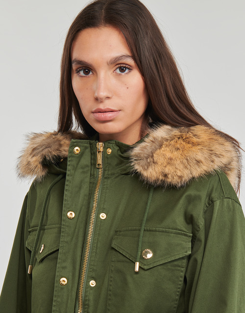 MICHAEL Michael Kors - RMVBL FX FUR CLR ANORAK Kaki
