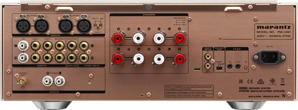 Marantz PM-10 Noir Amplis hi-fi stéréo
