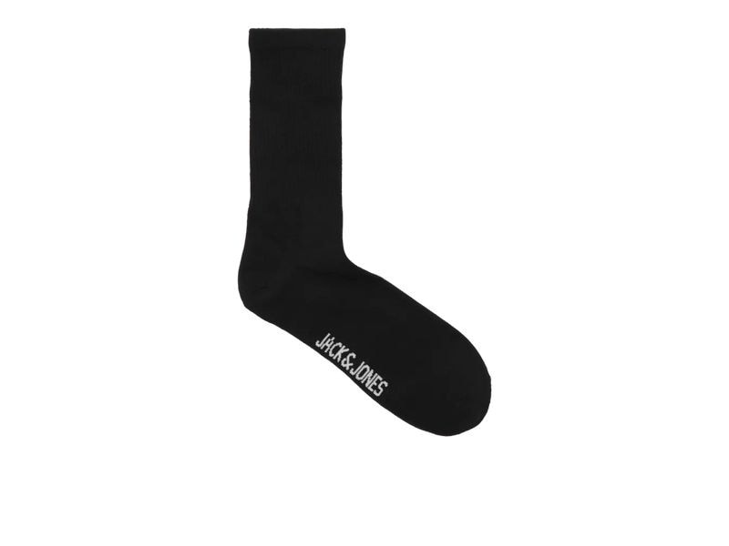 JACK&JONES Sportsocken 3-er Pack, Schwarz Herren Tennis Socken