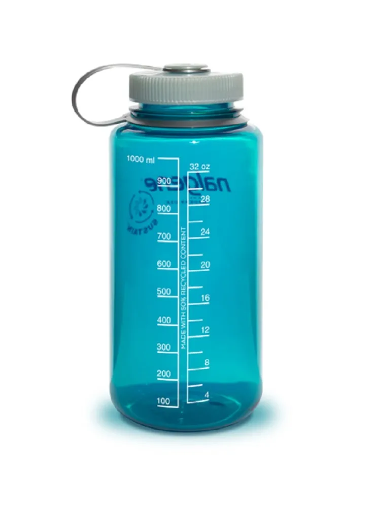 Nalgene 1L Wide Mouth Sustain Green Turquoise