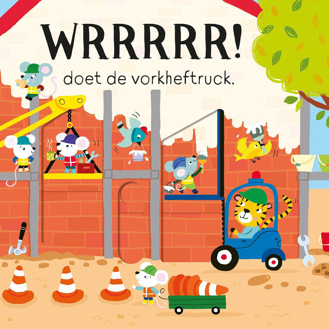 Usborne wat doet de bulldozer? rommeldebom!