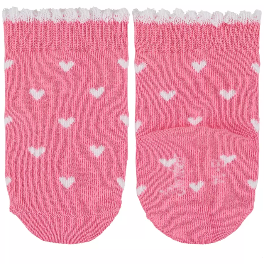 Sterntaler Baby-Söckchen 3er-Pack Pferd weiß