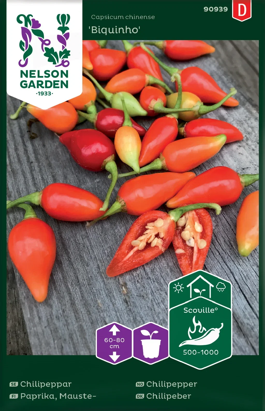 Capsicum chinense 'Biquinho' Havannapepper 'Biquinho'