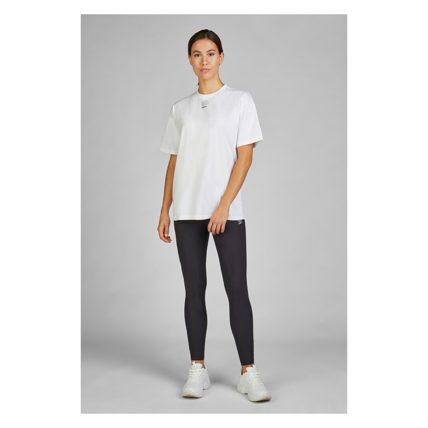 ESKADRON Dynamic T-Shirt Oversized  - white