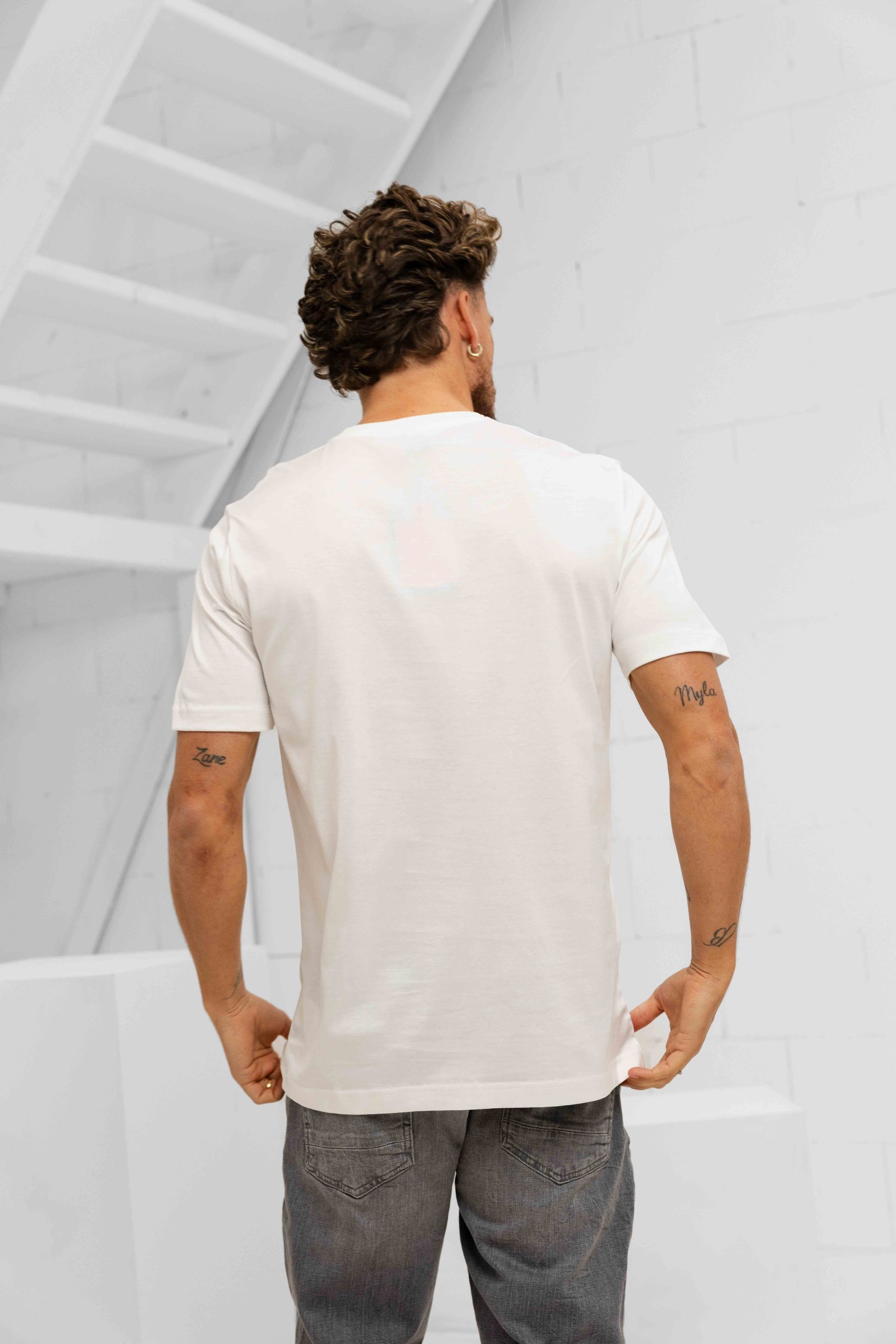 XPLCT Plate T-Shirt Heren Wit