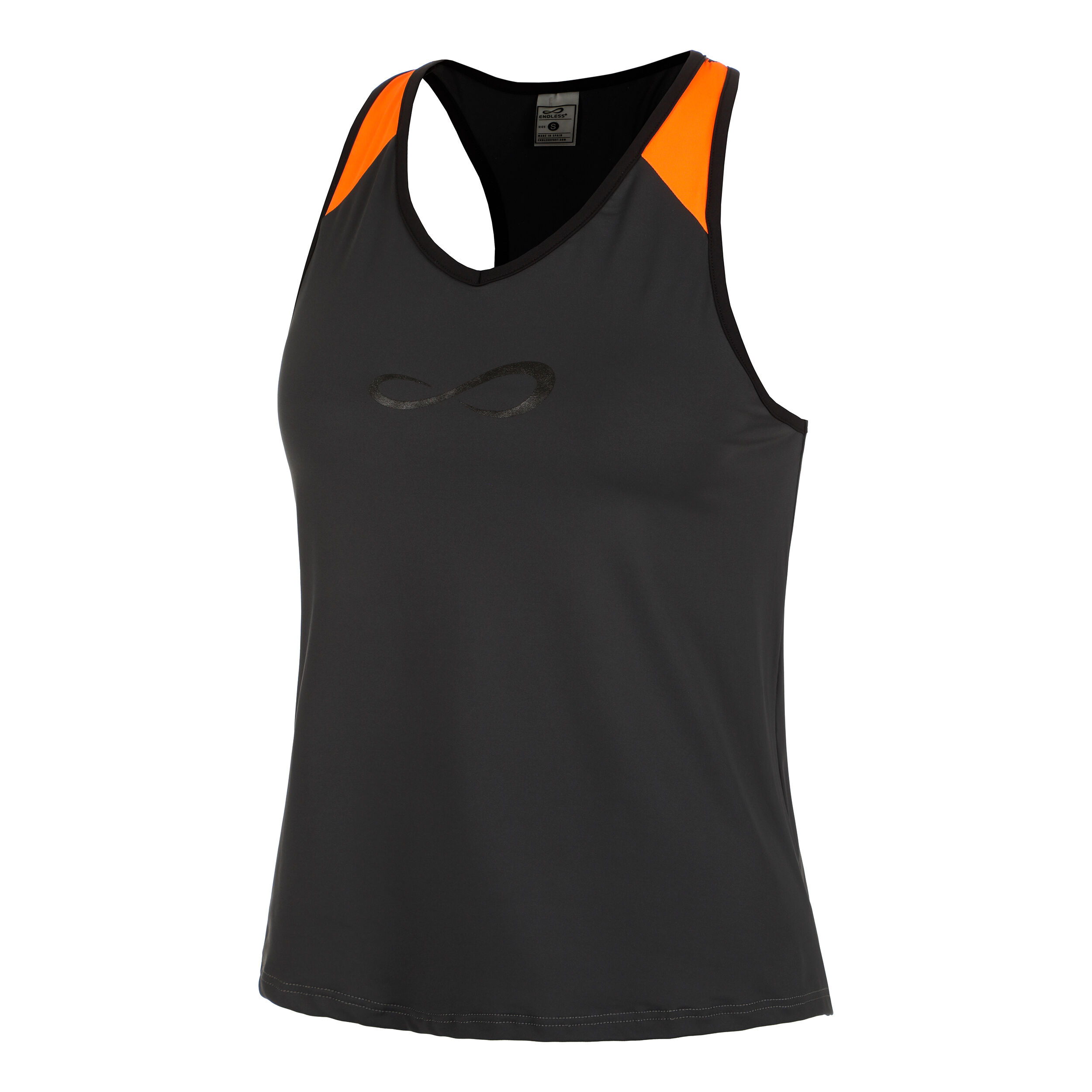 Endless Speed V Débardeur Tank Top Femmes - Argent