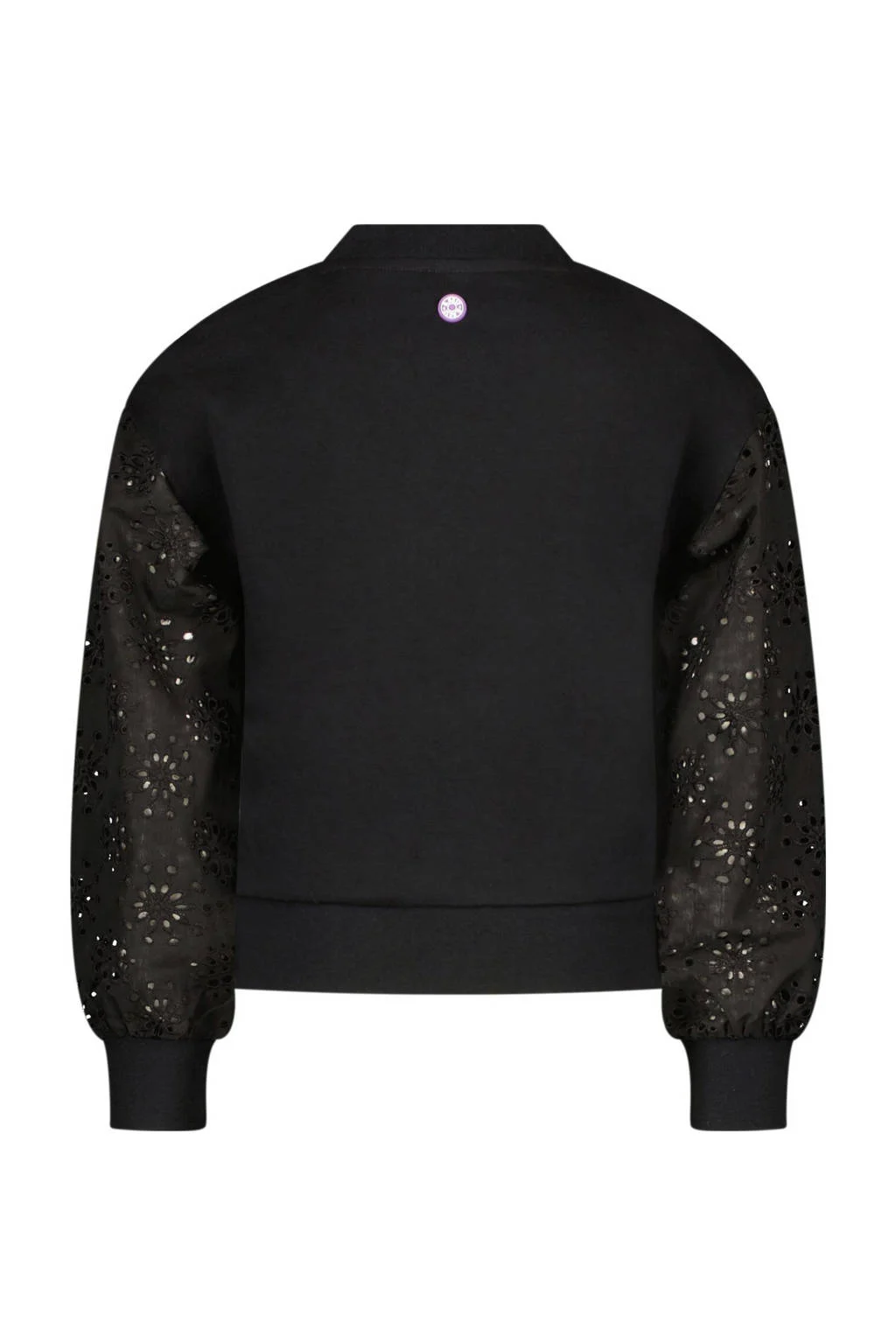 B.Nosy kanten sweater zwart
