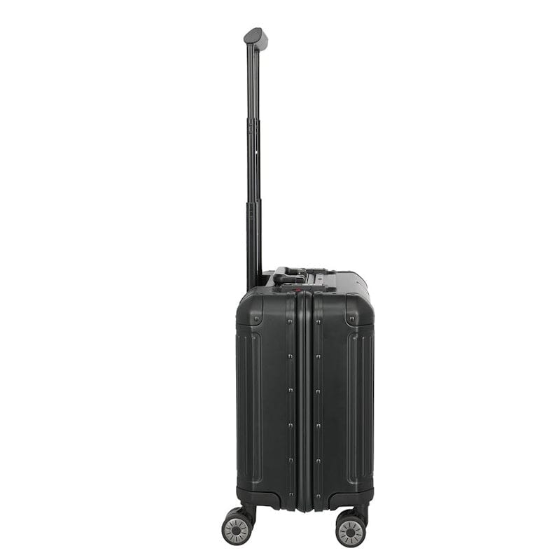 Travelite Next 4W Business Trolley Aluminium Black