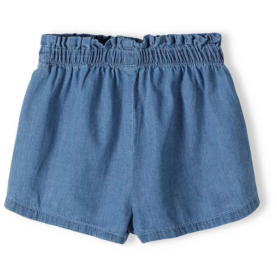 MINOTI Top und Shorts im Set Denim-Blau