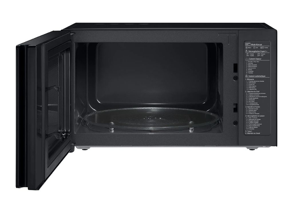 MICRO-ONDAS COM GRILL LG MH7265DPS PRETO 32L