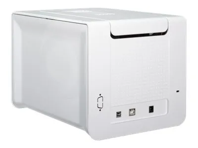 Evolis Zenius Expert Line - Plastikkortprinter - farve - blæksubliminering/termisk transfer - CR-80 Card (85.6 x 54 mm) - 300 dpi - op til 500 kort/time (mono) / op til 150 kort/time (farve) - kapacitet: 50 kort - USB, LAN - gråbrun