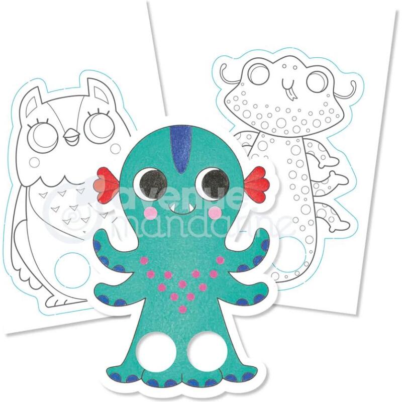 Graffy Puppet, Animaux fantastiques - Vert