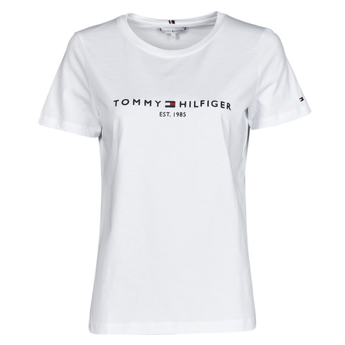 Tommy Hilfiger - HERITAGE HILFIGER CNK RG TEE Blanco