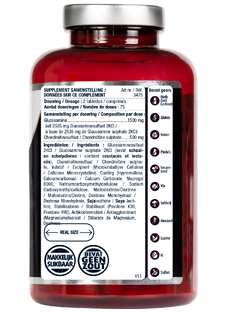 Lucovitaal Glucosamine Chondroïtine 1500/500mg Tabletten 150TB