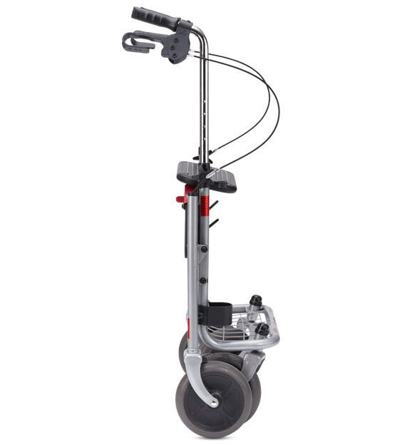 Bischoff & Bischoff Senio Standard-Rollator mit beidseitig Bremsen und faltbar inkl. Zubehör