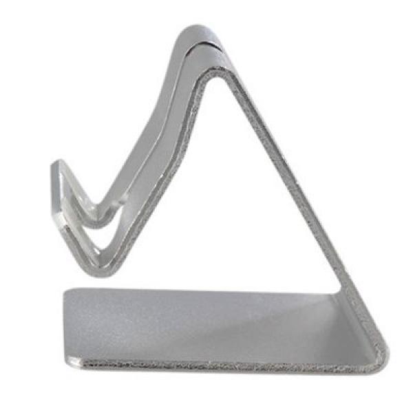 Universal Aluminium Ständer Halter für Handy und Tablet - Silber