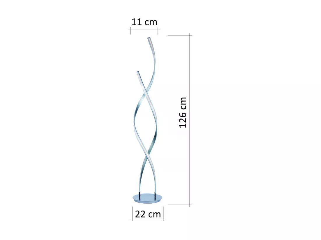 Lampadaire LED Ultra Design - 126 cm Cascada
