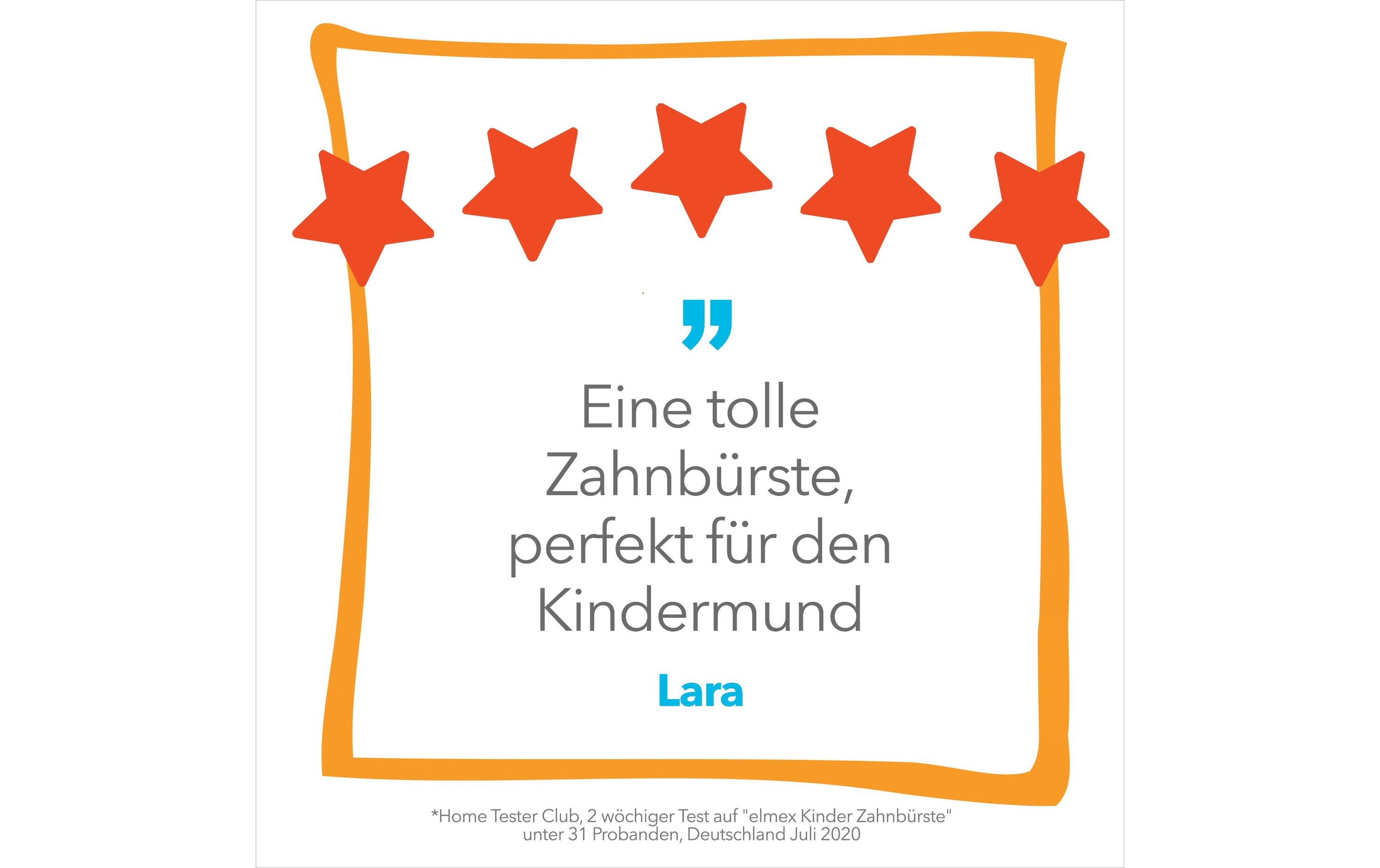 Kinder-Zahnbürste 2-6 Jahre Weich 1 Stück assortiertZahnbürste für eine schonende Reinigung der Milchzähne