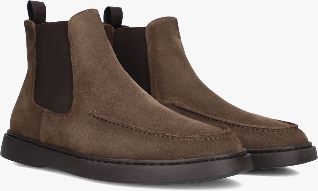 bruine giorgio chelsea boots 19216