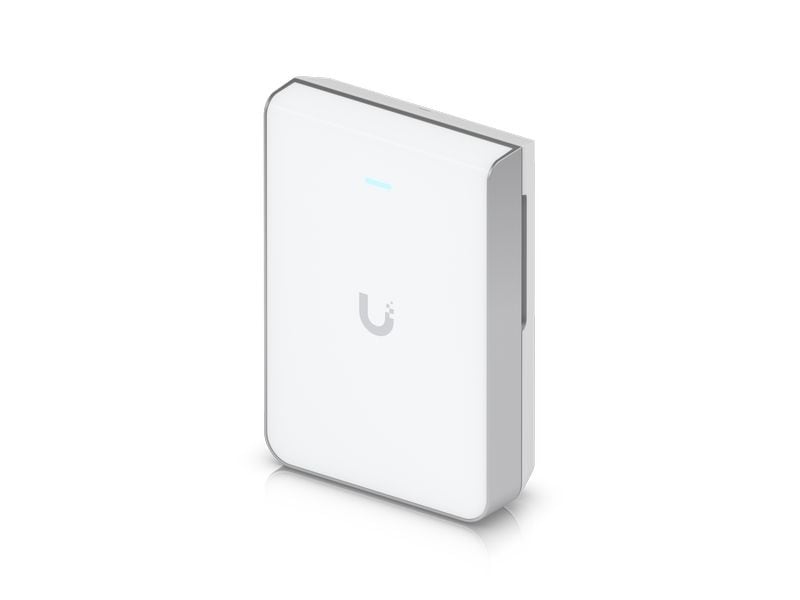 Ubiquiti Mesh Access Point U7-Pro-Wall Vielseitiges Wand-WiFi-6E-Zugangspunkt mit erweiterten Funktionen für optimale Netzwerkabdeckung und -sicherheit