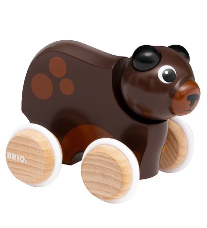BRIO Skubbeleget?j - Bj?rn - Brun 30338