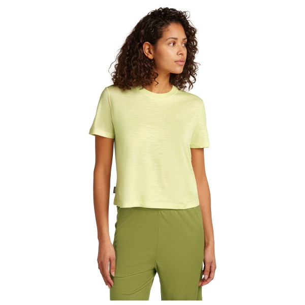 Icebreaker - Women's Merino 150 Tech Lite III S/S Crop Tee - Haut en mérinos