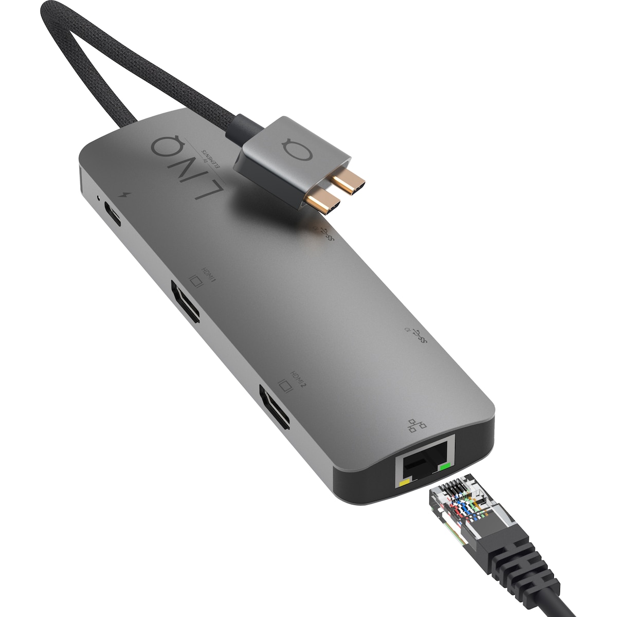 LinQ 7-i-2 D2 USB-C hub