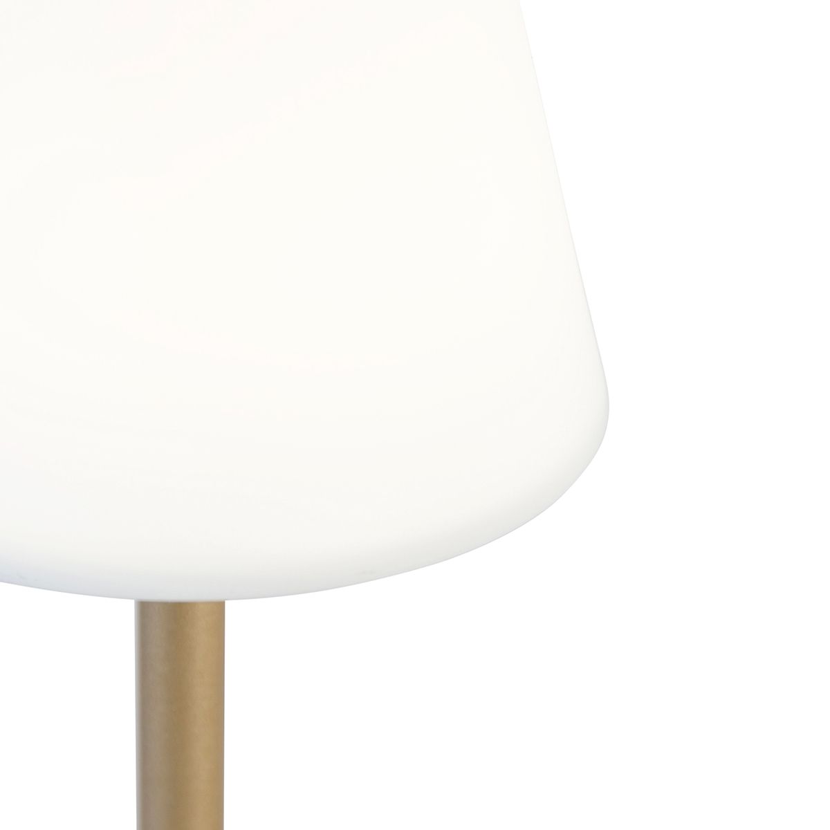 Tafellamp messing incl. LED oplaadbaar met touch dimmer - Renata