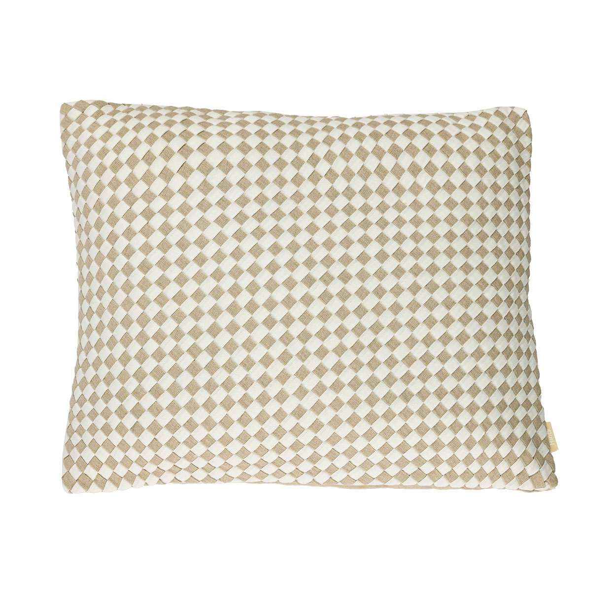 Kussen Woven linnen natural offwhite