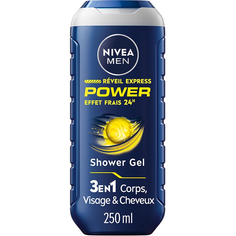 Gels douche 3-en-1 - Agrumes, menthe & citron vert - Visage, corps & cheveux - Homme - 3 x 250 ml
